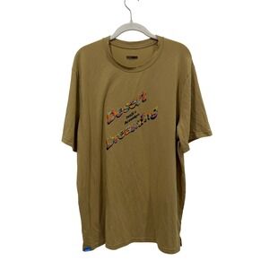 Janji x Aravaipa Mens Desert Dreaming Circa Daily Tee XL Tan MT28A FW25